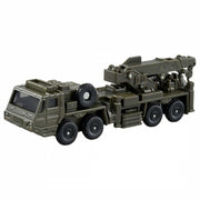 Takara Tomy Tomica Long Type Tomica No.141 Self-Defense Force Heavy Wheeled Recovery Vehicle Mini Car Toy Ages 3+ Green