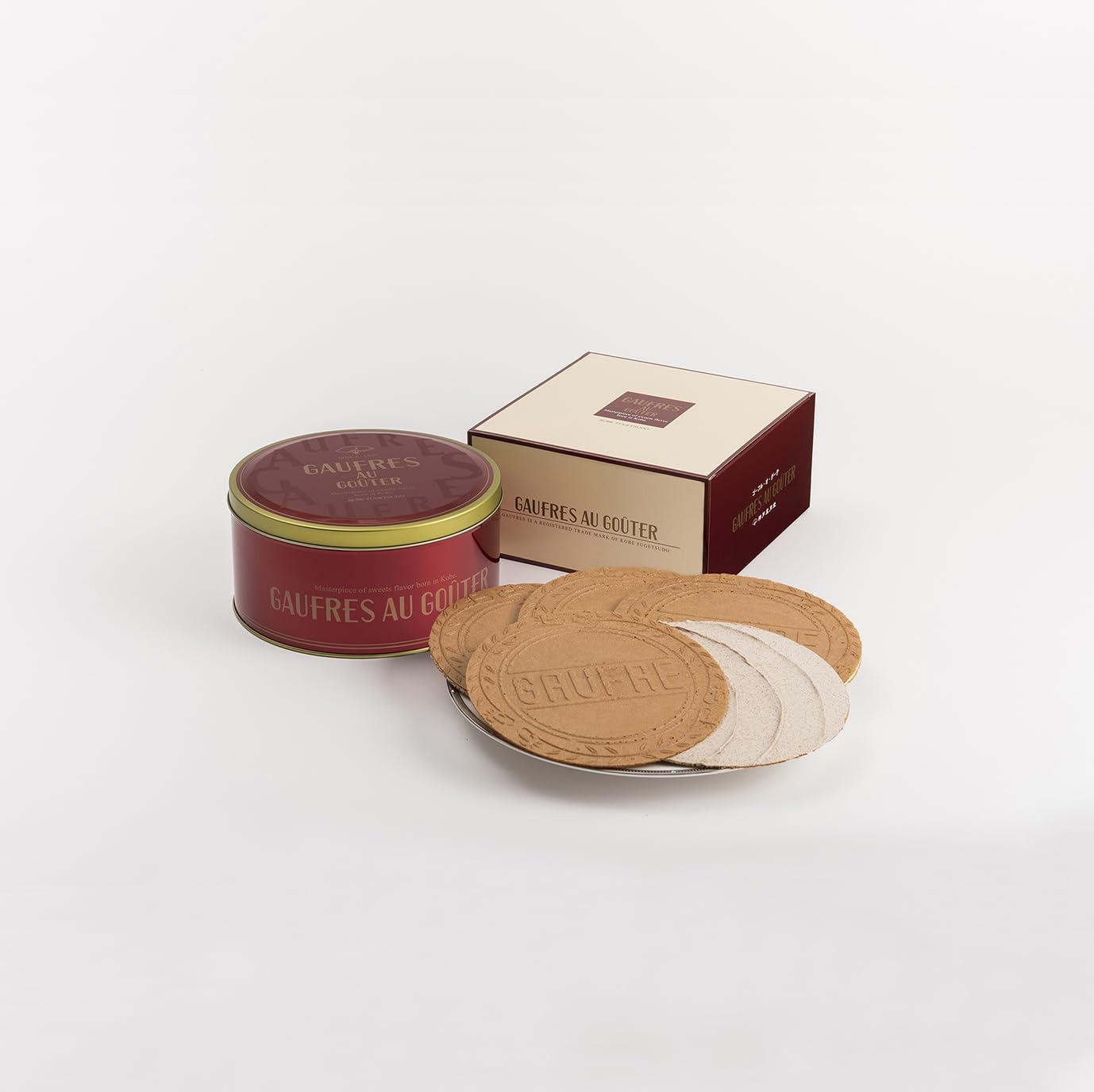 [Genuine product] Kobe Fugetsudo Gaufre au Goute 15S