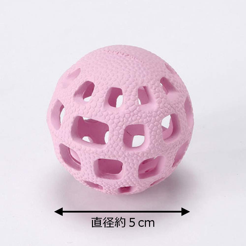 ドギーマン 犬用おもちゃ アミーバー ボール ピンク S サイズ