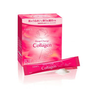 FANCL Deep Charge Collagen Powder 30 days supply (3.4g x 30 bottles) [Food with functional claims] Individually wrapped (Vitamin C/Moisture)