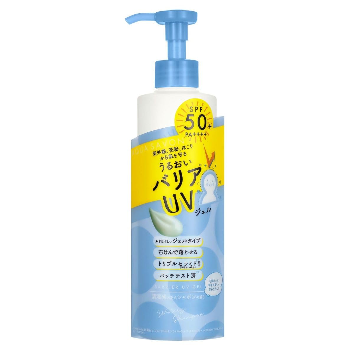 AQUA SAVON Aqua Soap Barrier UV Gel 22S Watery Shampoo Fragrance 200g