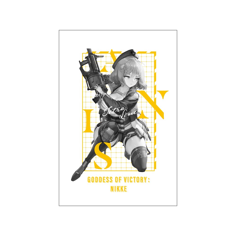 アルジャーノンプロダクト NIKKE アニス M Tシャツ 綿製