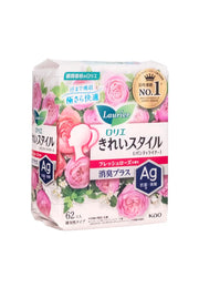 Kao Laurier Kirei Style Deodorant Plus Fresh Rose 62 pieces