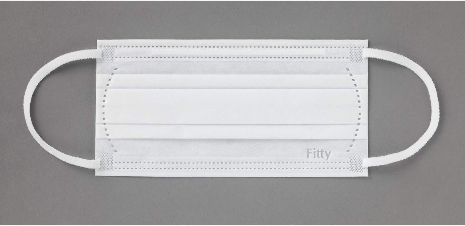 (PM2.5 Compatible) Fitty 7DAYS Mask EX Plus 30 Pieces Regular Size White