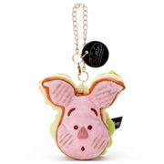 Disney Character Nui Pan Chain Strap Mascot Sandwich Piglet Plush Toy Height Approximately 19cm