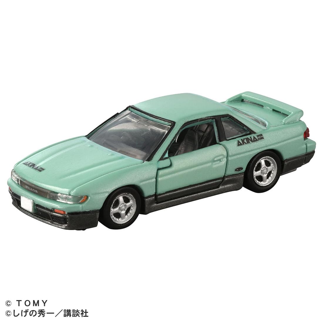 TAKARA TOMY Tomica Premium Unlimited Initial D Nissan Silvia (S13) Koichiro Ikeya Mini Car Toy Ages 6+