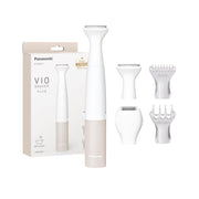 파나소닉 VIO 면도기 페리 IPX7 방수 드라이 면도 제모기 건전지식 베이지색 ES-WV63-E