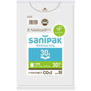 Japan Sanipak nocoo garbage bags 30L translucent 30 pieces 0.013 CUH34