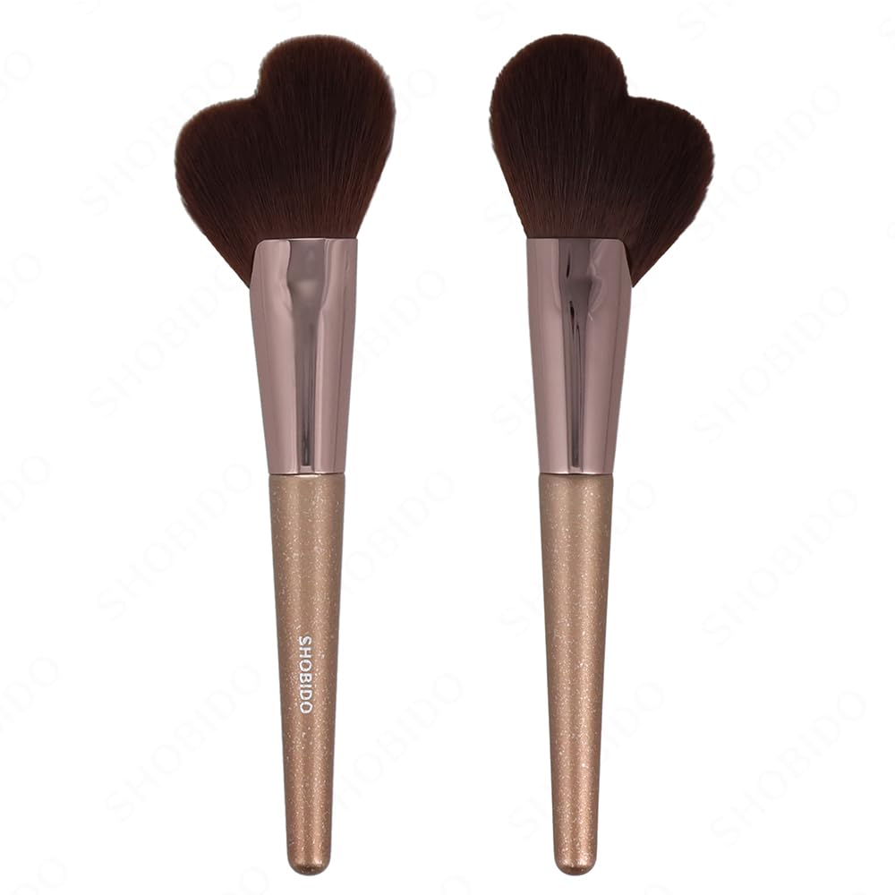 shobido Contrast Brush for Shading and Highlighting Makeup Brush for Face Line and Hairline SPV71578