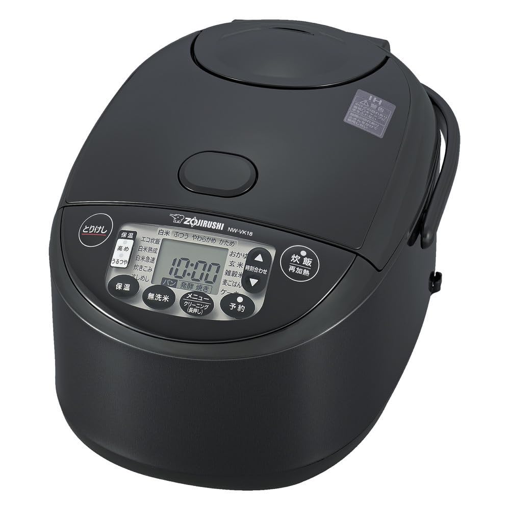 Zojirushi Mahobin Rice Cooker 1sho Black NW-VJ18-BA