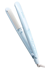 TESCOM Hair Iron Negative Ion 26mm [Equipped with Moist Keep Mode] Compatible with overseas countries Automatic OFF Open/close lock Easy pull plug Pearl Blue TS550B-A