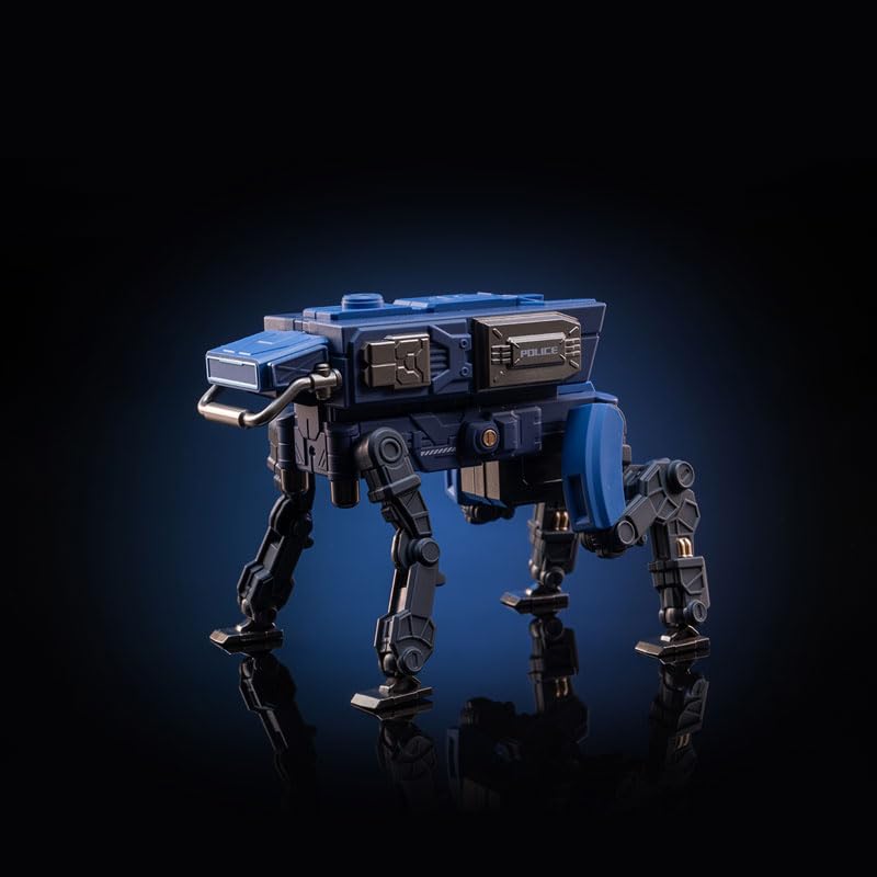 모쇼 토이즈 (MOSHOWTOYS) 장안위 메카·오토바이 시민 경찰 사양 전체 길이 약 260 mm 논스케일 플라스틱/합금제 도장이 끝난 완성품 액션 피규어