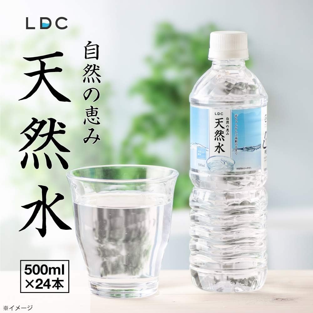 라이프 드링크 컴퍼니 자연의 은혜 천연수 500ml × 24개