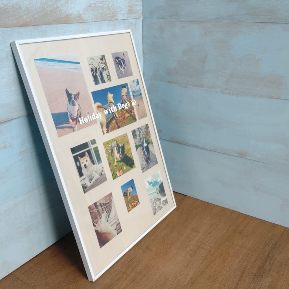 Sofken Picture Frame Slim Eight [A1 Size Gold]