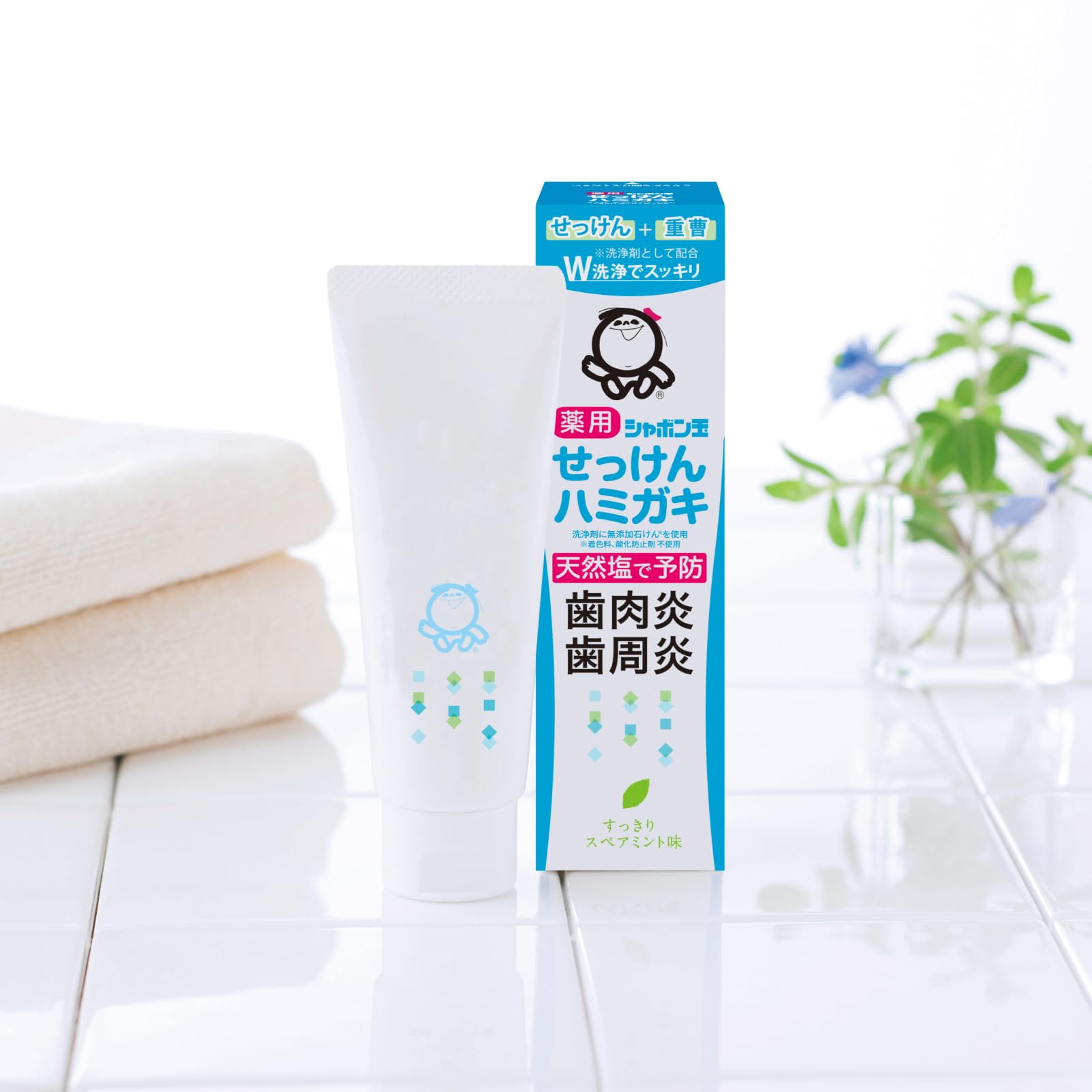 Soap bubble medicated soap toothpaste 80g
