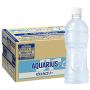 [Phòng chống say nắng] Aquarius Zero 500ml PET không nhãn x 24 chai