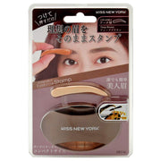 [KISS NEW YORK] NEW Eyebrow Stamp Arch (Deep Brown) 1 piece (x 1)