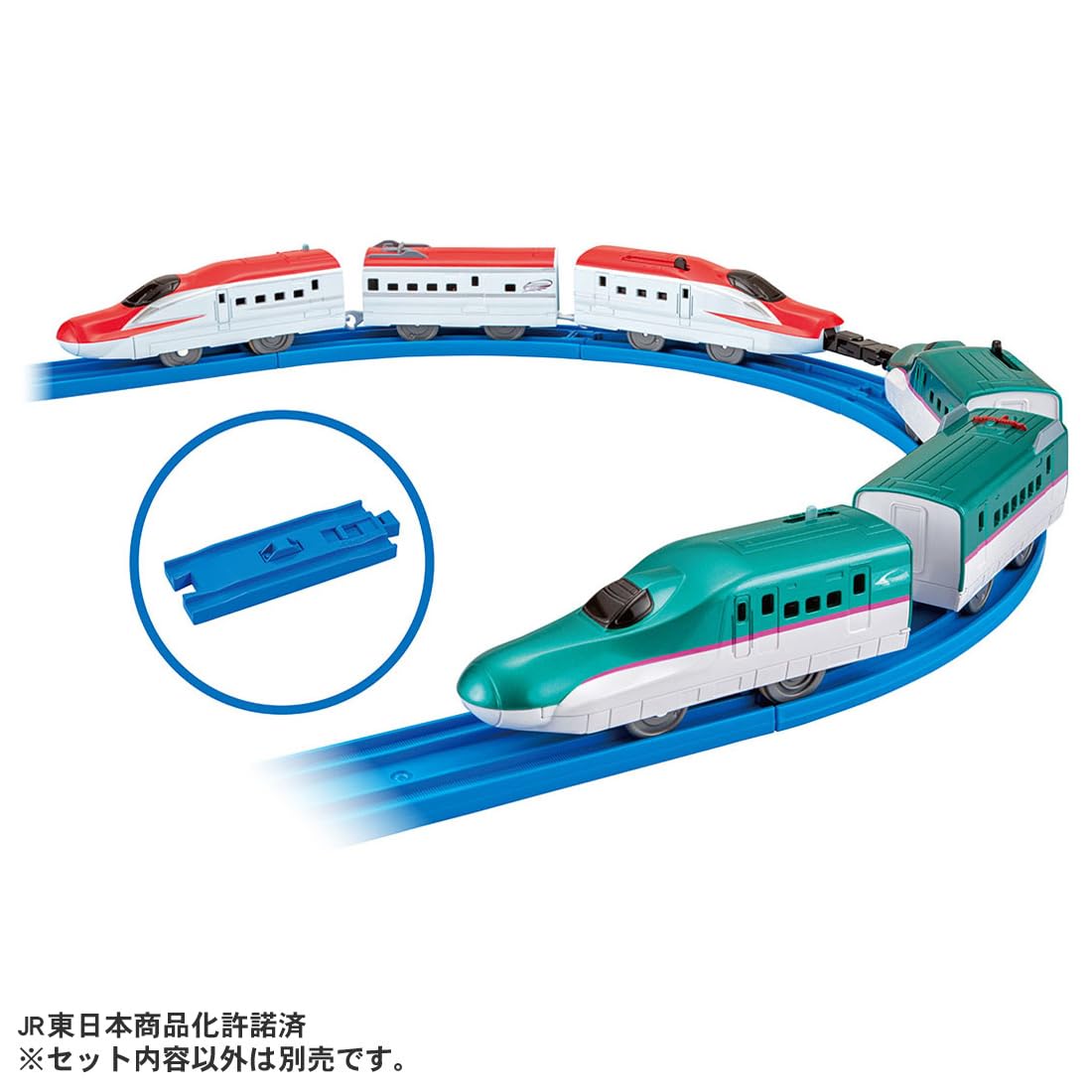 Takara Tomy Plarail E5 Series Shinkansen & E6 Series Shinkansen Gachato Connecting Set Train Train Toy Ages 3+