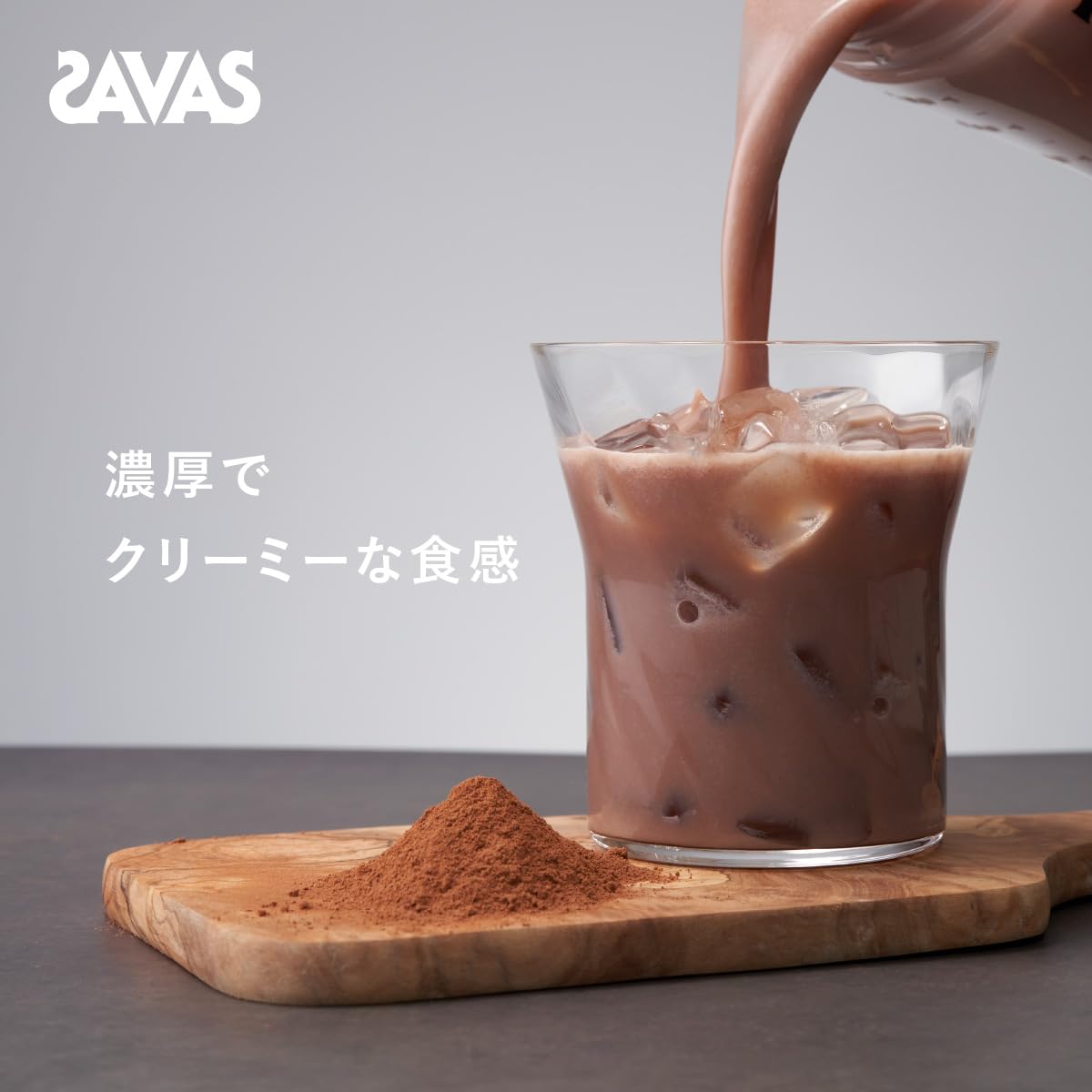 SAVAS Casein & Whey Protein MPC100 Vị Cacao 810g Meiji