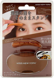 [KISS NEW YORK] NEW Eyebrow Stamp Straight (Natural Brown) 1 piece (x 1)