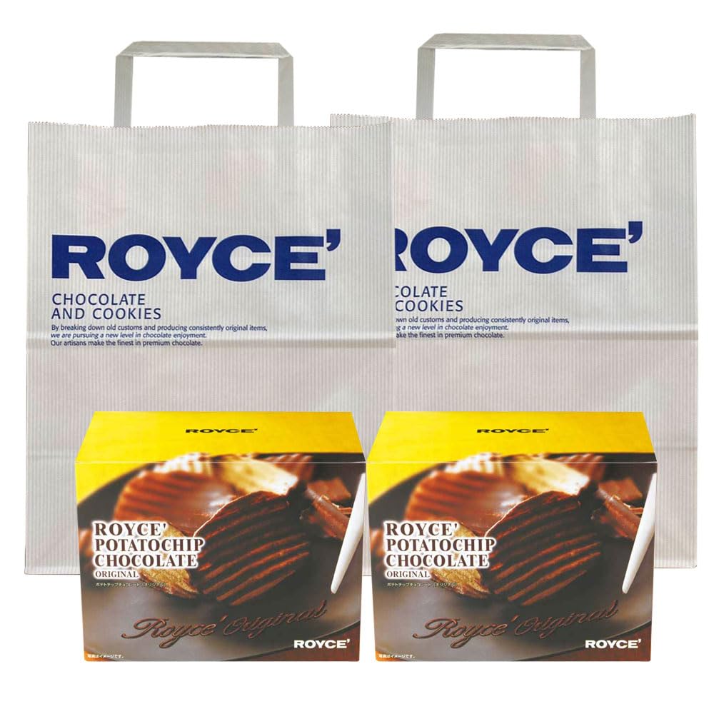 [ROYCE '] 감자 칩 초콜릿 오리지널 로이즈 기념품 가방 포함 2 개 (x 1)