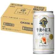 Trà sữa trà chiều kirin 185g 20 chai Trà đen lon trà đá