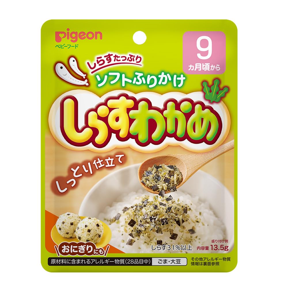 Pigeon Baby Soft Furikake Whitebait/Wakame 13.5g