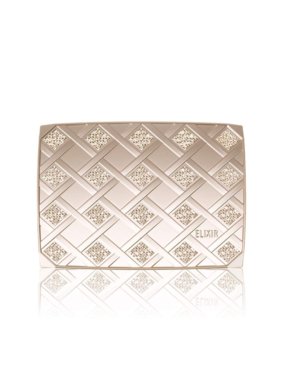 ELIXIR Pact Case L 62g Foundation Case with Puff Thin and Lightweight Superiel