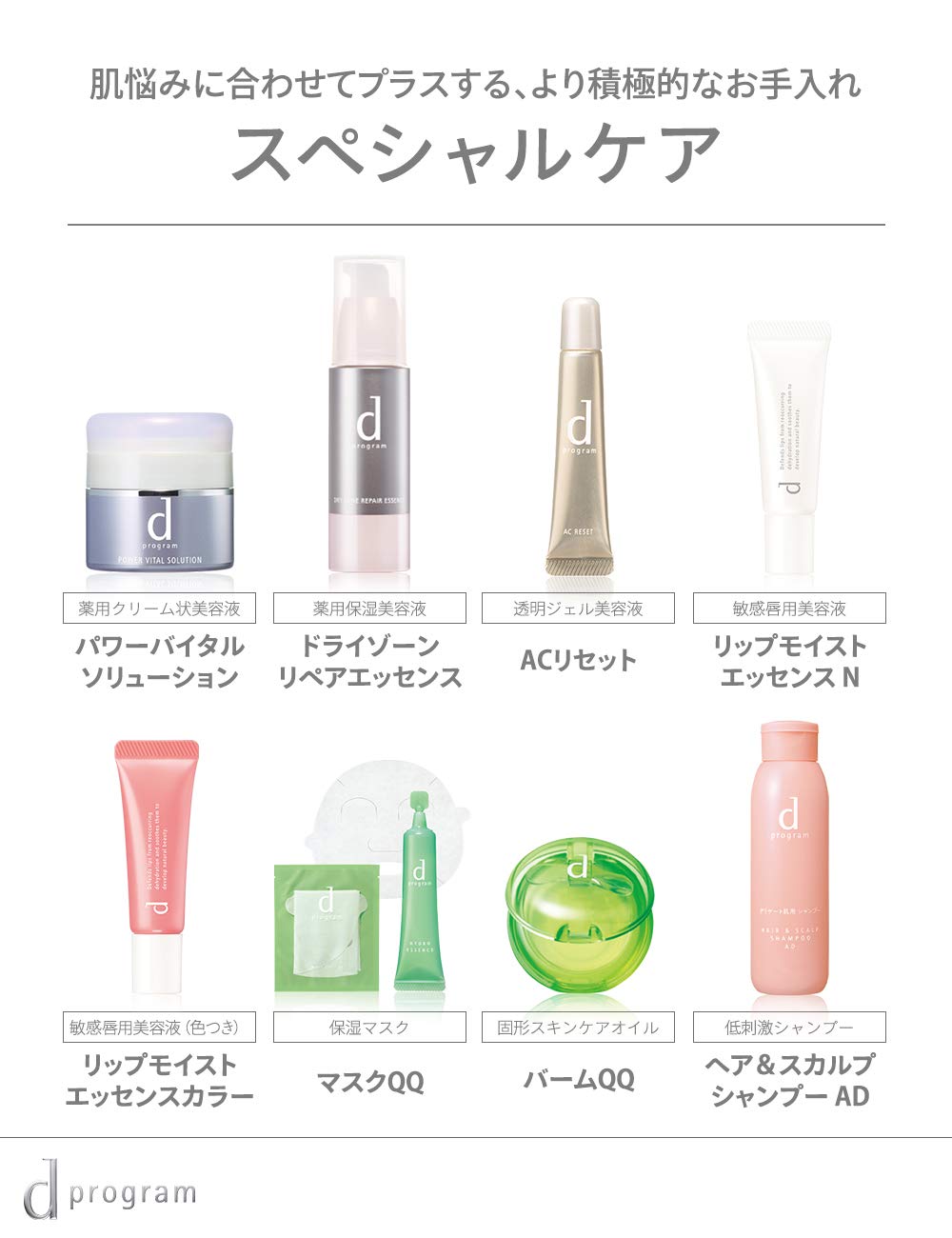 d Program Lip Moist Essence N Unscented For delicate lips 10g [Quasi-drug]