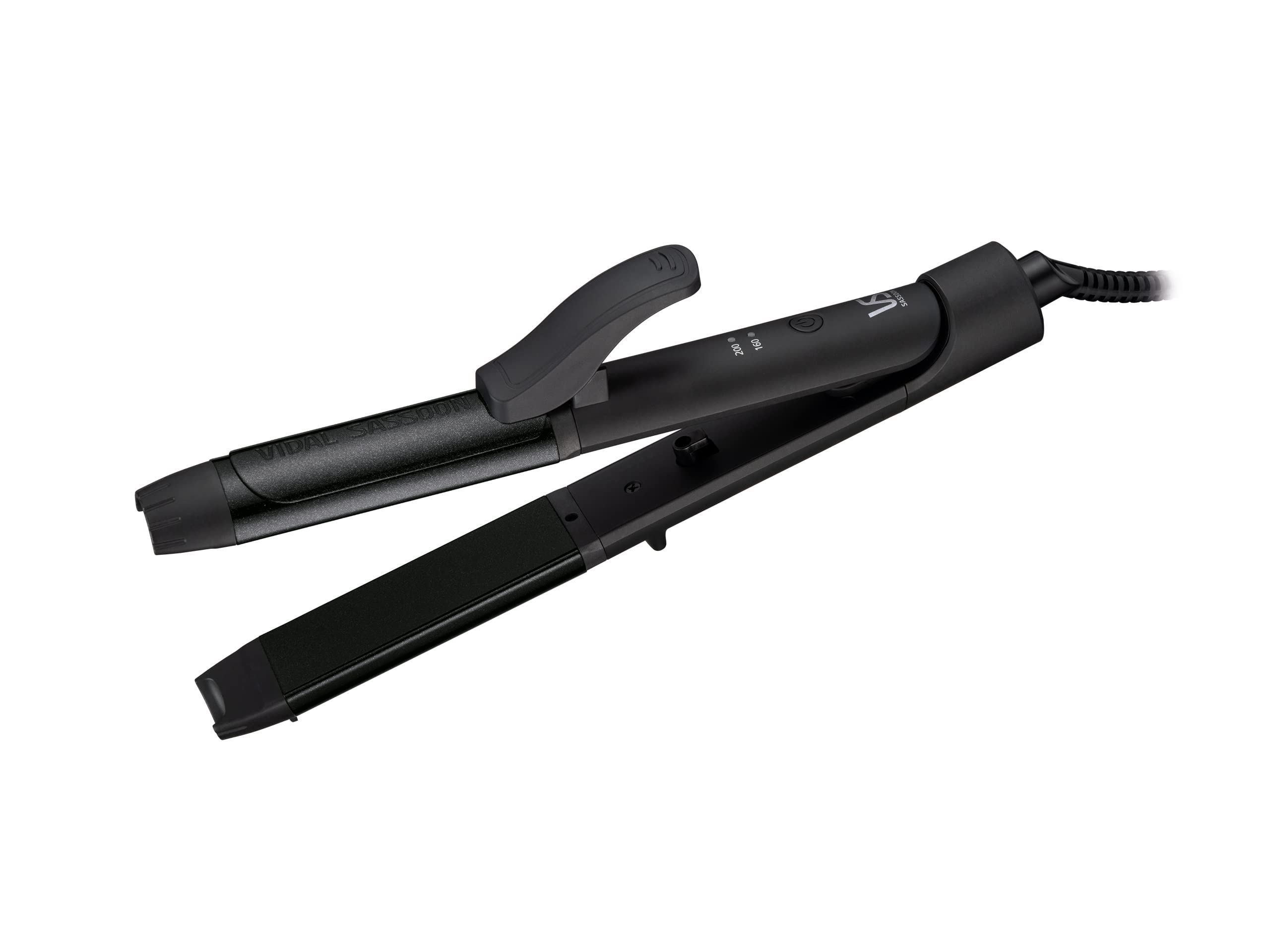 Vidal Sassoon Curl & Straight 2WAY Hair Iron 30mm Basic Overseas Compatible 2 Level Temperature Adjustment Compact Black VSI-3050/KJ