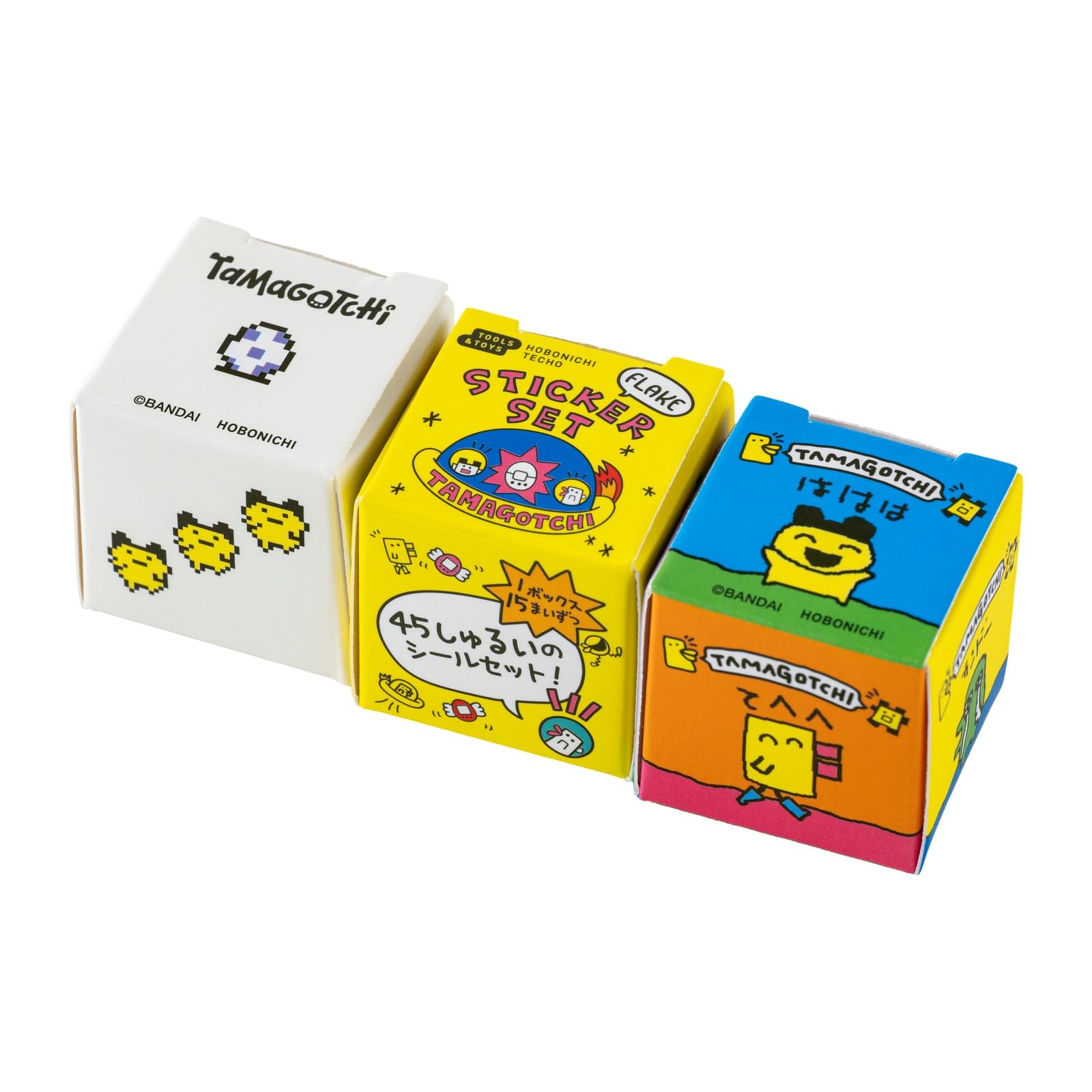 Hobonichi Techo Tamagotchi/Flake Stickers (Set of 3 boxes) Notebook Accessories
