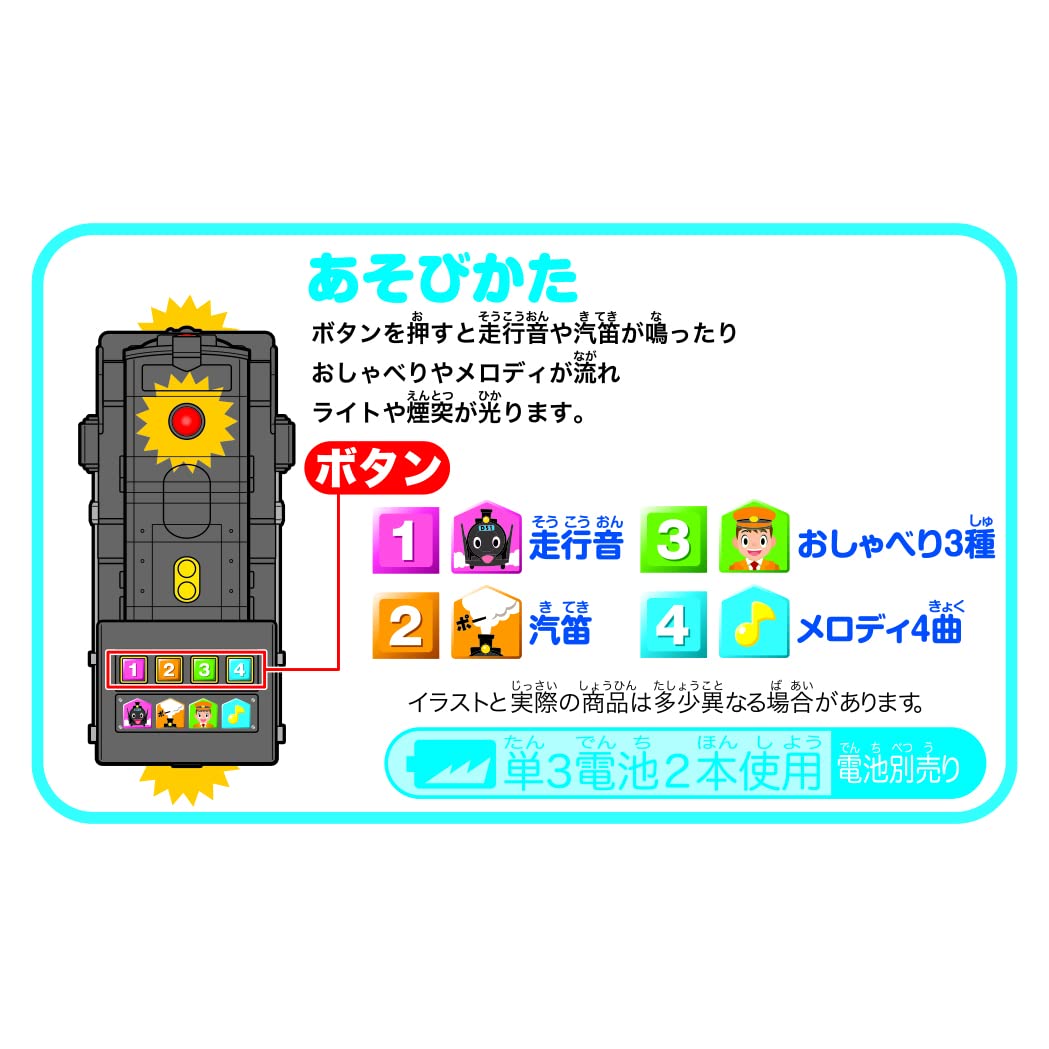 Maruka Talking Shiny Tankansha Poppo Toy Train อายุ 3+ 190484