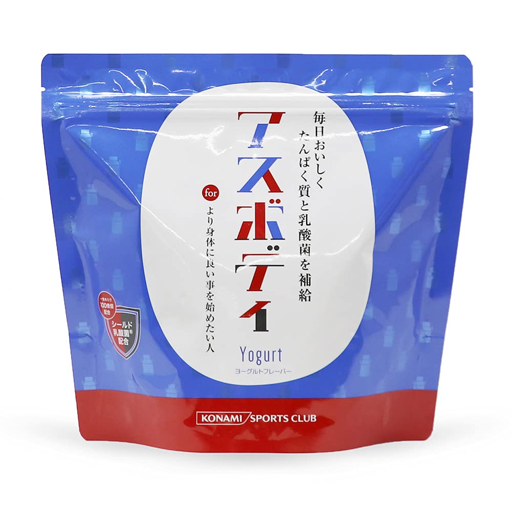 Konami Sports Club Whey Protein Asbody Yogurt 500g (approximately 30 servings) without preservatives or coloring