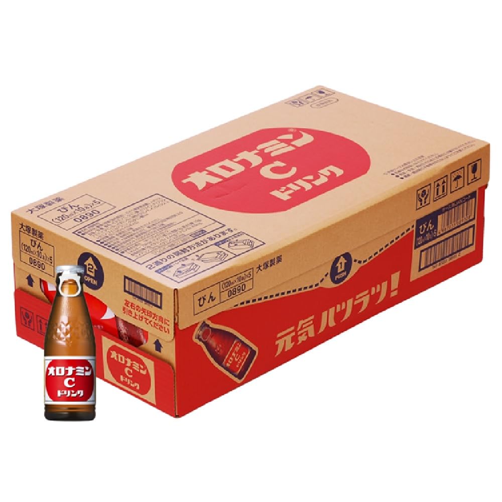 Oronamin C Otsuka Pharmaceutical Drink Preservatives and Colorants Free Case Sold 120ml x 50 Bottles