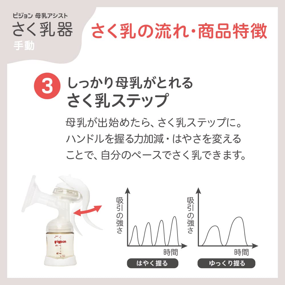 PIGEON breast milk assist breast pump manual manual