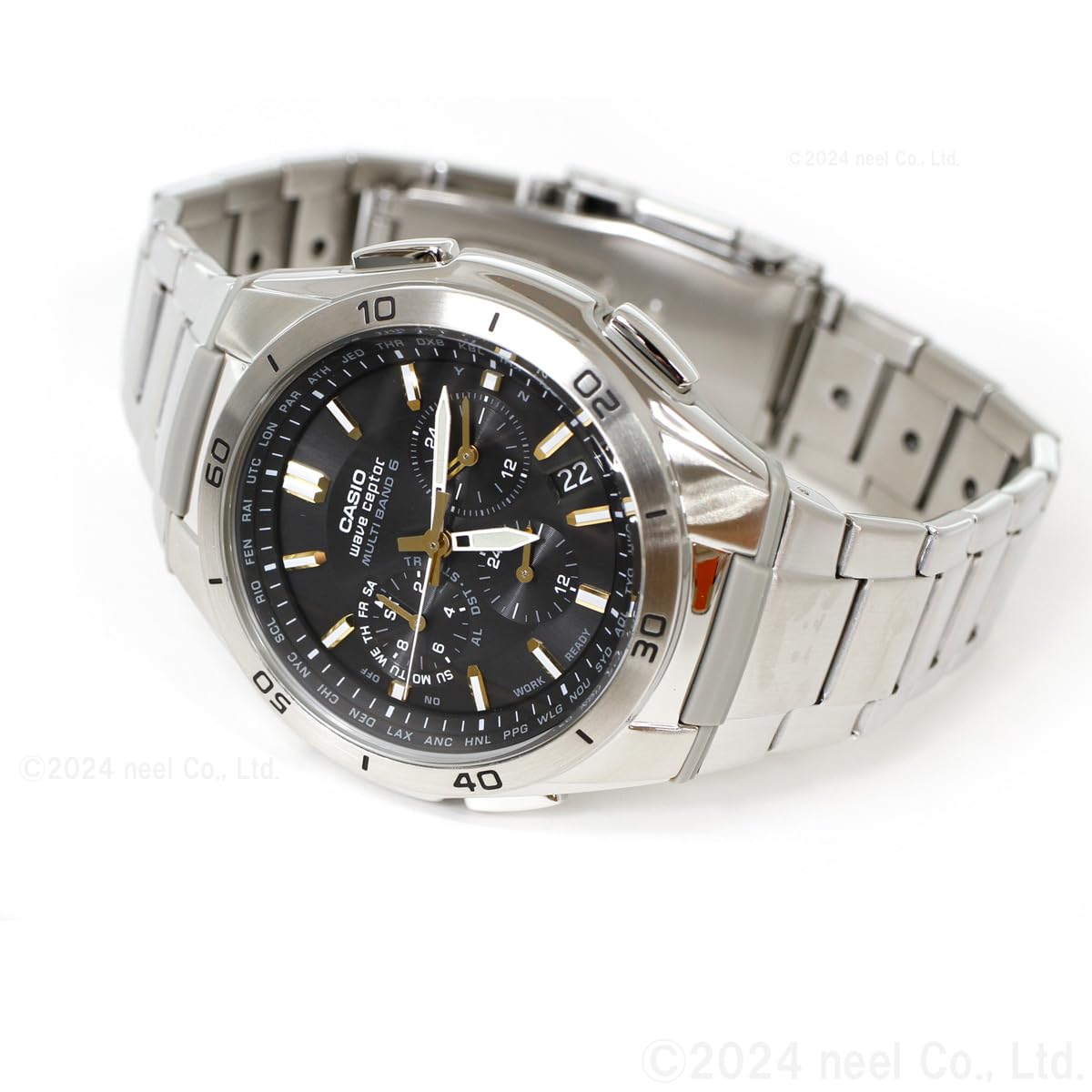 [Casio] Wave Ceptor Watch [Domestic Genuine Product] Radio Solar WVQ-M410DE-1A3JF Men's Silver