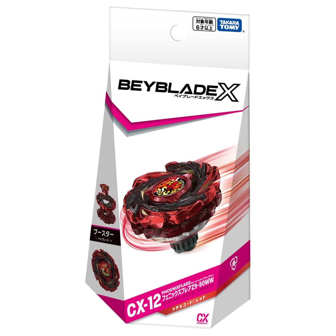 TAKARA TOMY BEYBLADE X Beyblade X CX-12 Booster Phoenix Flare Z9-80WW
