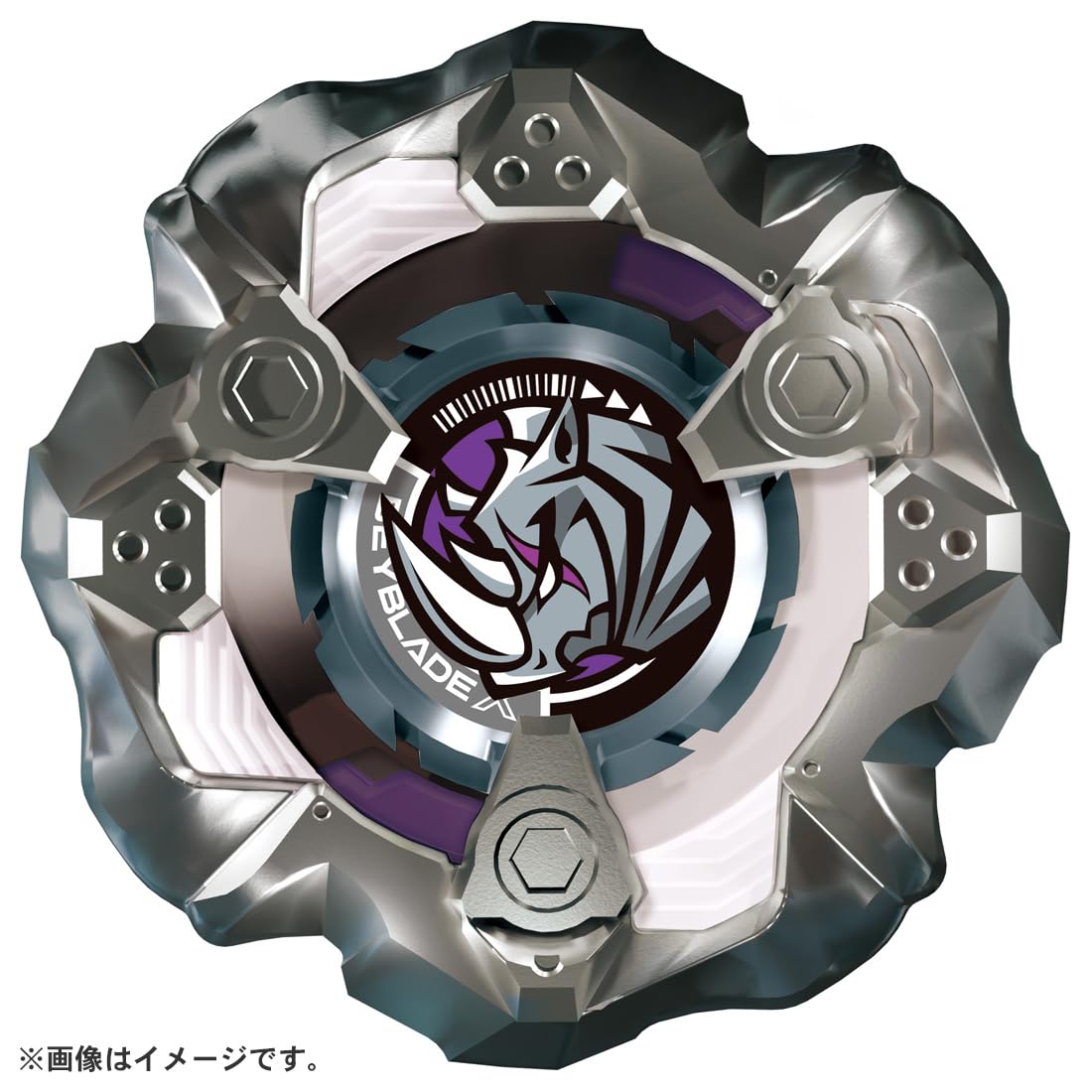 BEYBLADE X 베이 블레이드 X BX-19 부스터 라이노혼 3-80S 금속