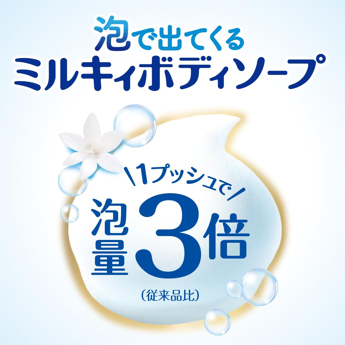 Foam Milky Body Soap Gentle Soap Refill 450ML