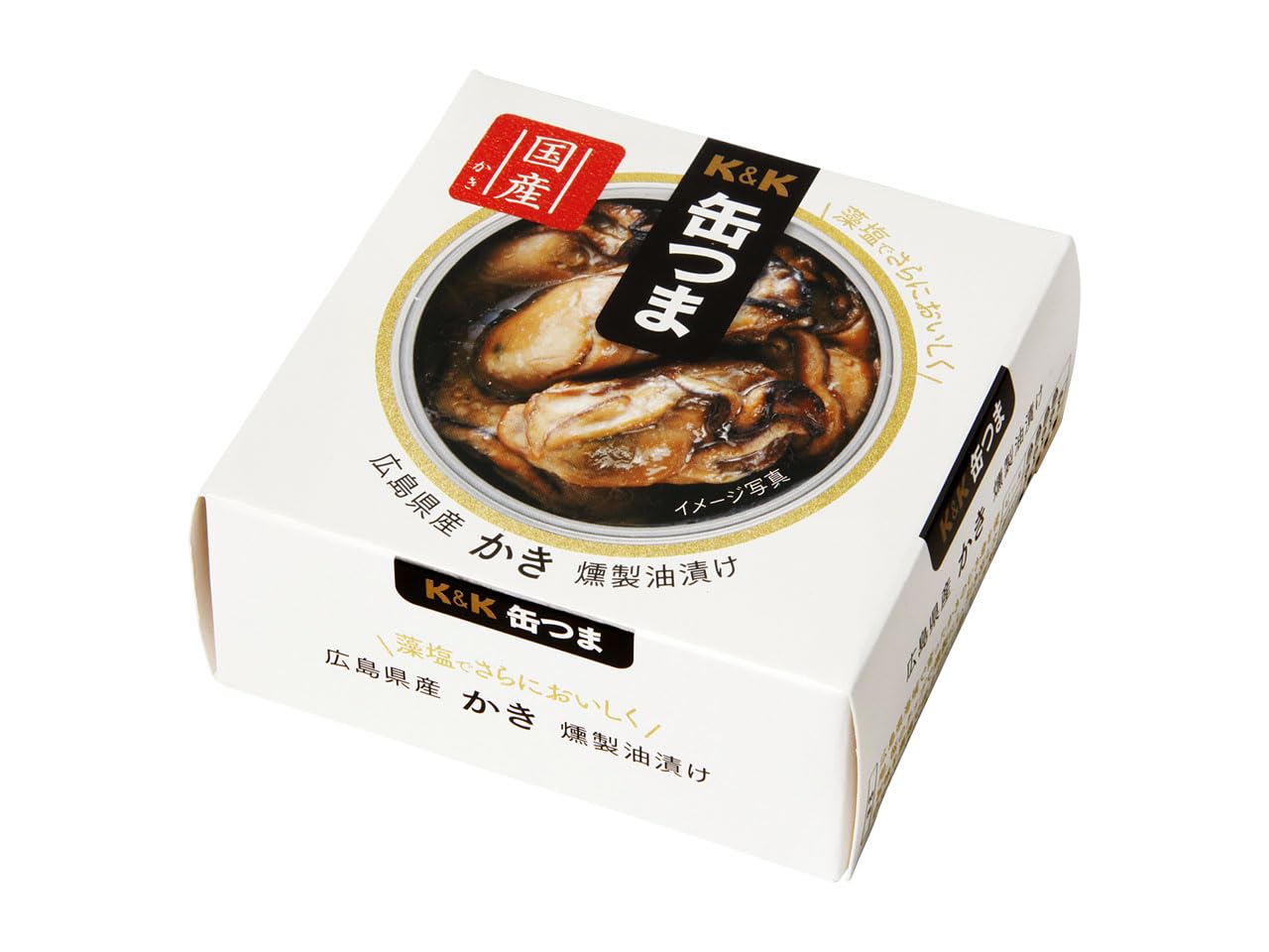Can Tsuma Premium Hiroshima Oysters Pickled in Smoked Oil 60g