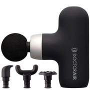 [Lightweight 260g x Easy-to-grip design] Doctor Air Exercise Gun Care Black Handy Gun Compact REG-09 BK