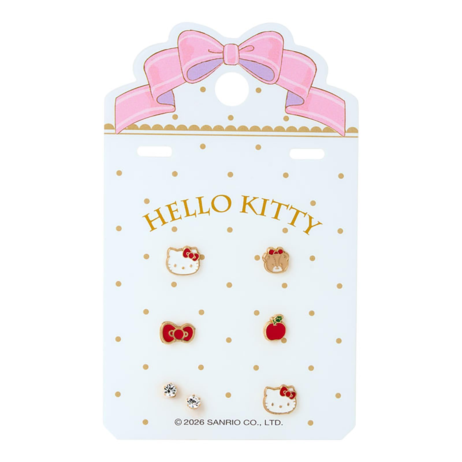 Sanrio 耳环 7 件套 Hello Kitty 923168