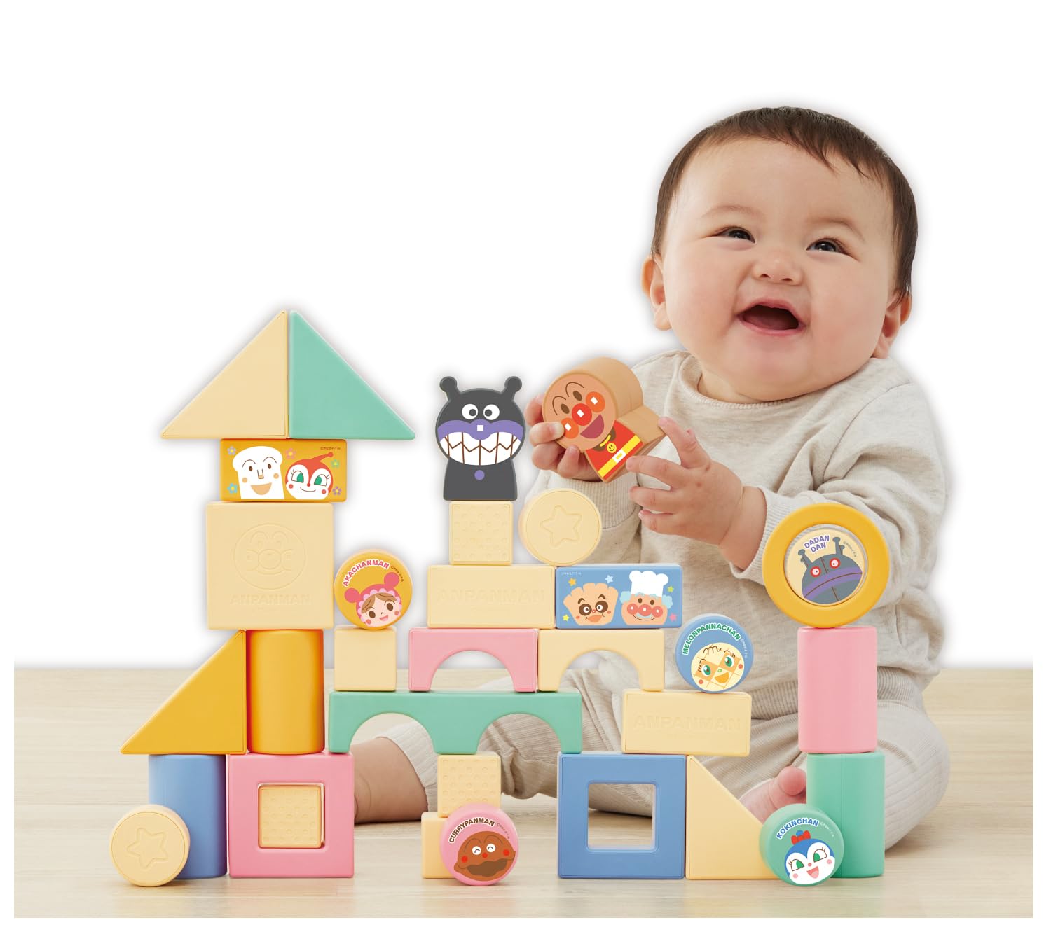 AGATSUMA Anpanman Nature's Blessings Tsumiki DX born from rice (Target age: 0 months and older)