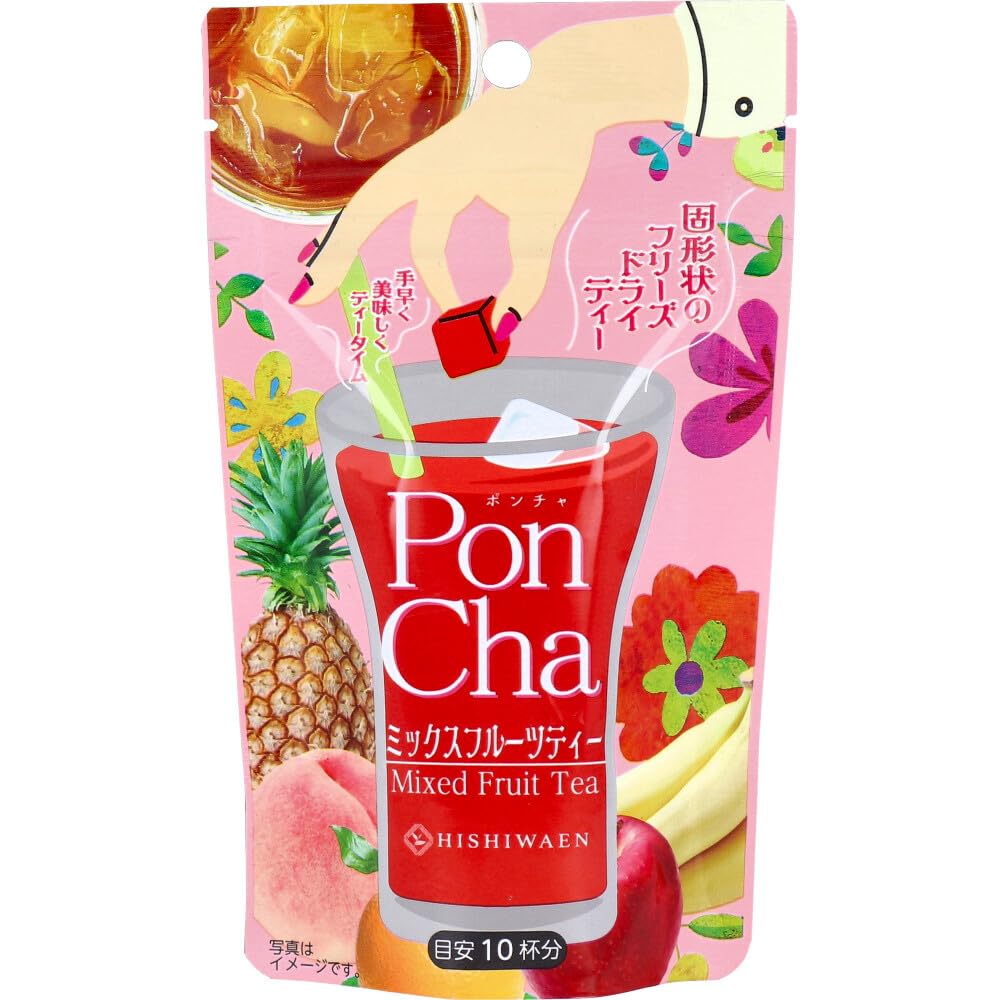 PonCha Mixed Fruit Tea 13g (10 tablets)