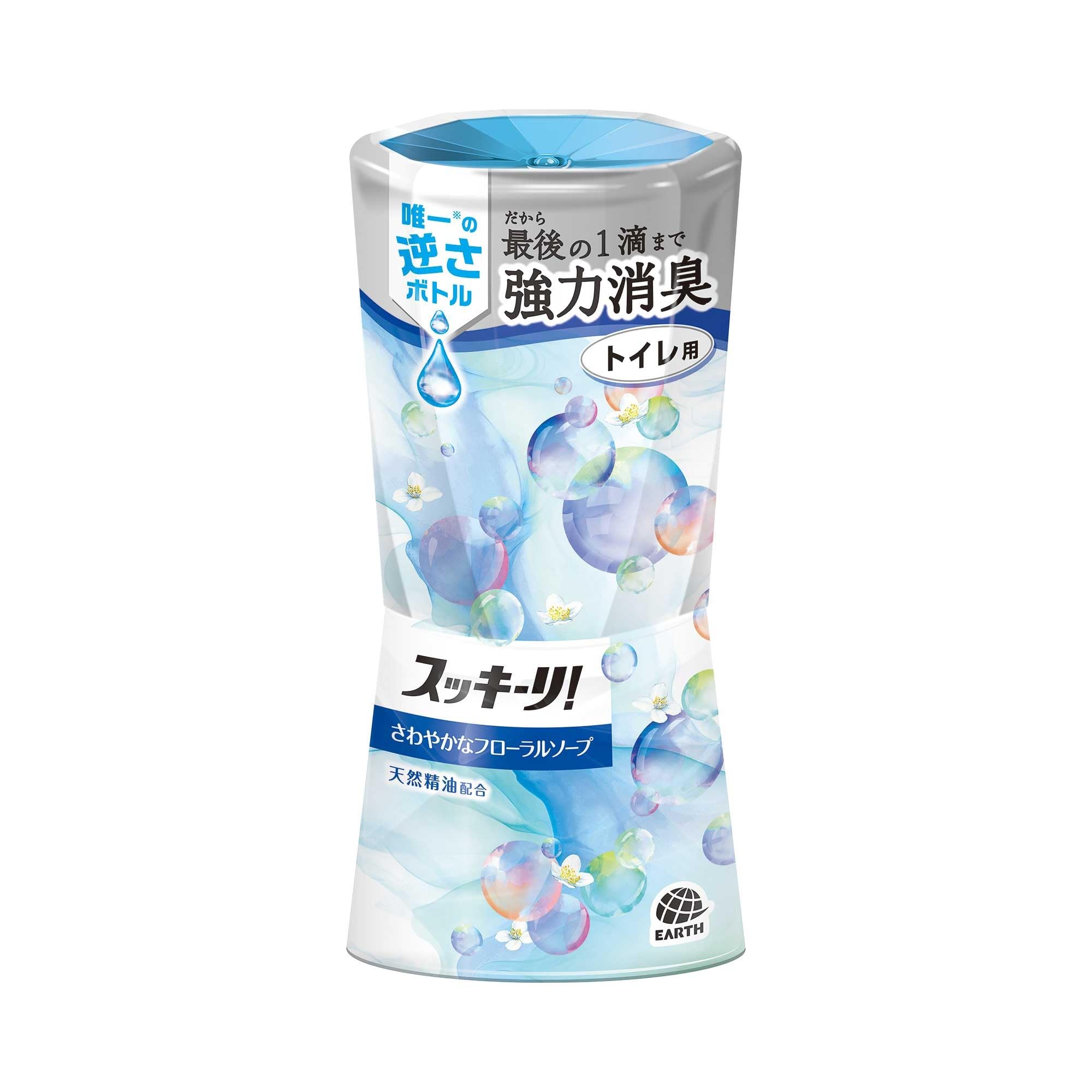 어스 제약 스키리! Sukki-ri! 화장실의 스키리! Sukki-ri! 탈취 방향제 플로랄 비누의 향기