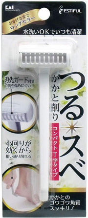 Heel sharpener (compact T-shaped type) HB-0320 Kaijirushi x 4 pieces