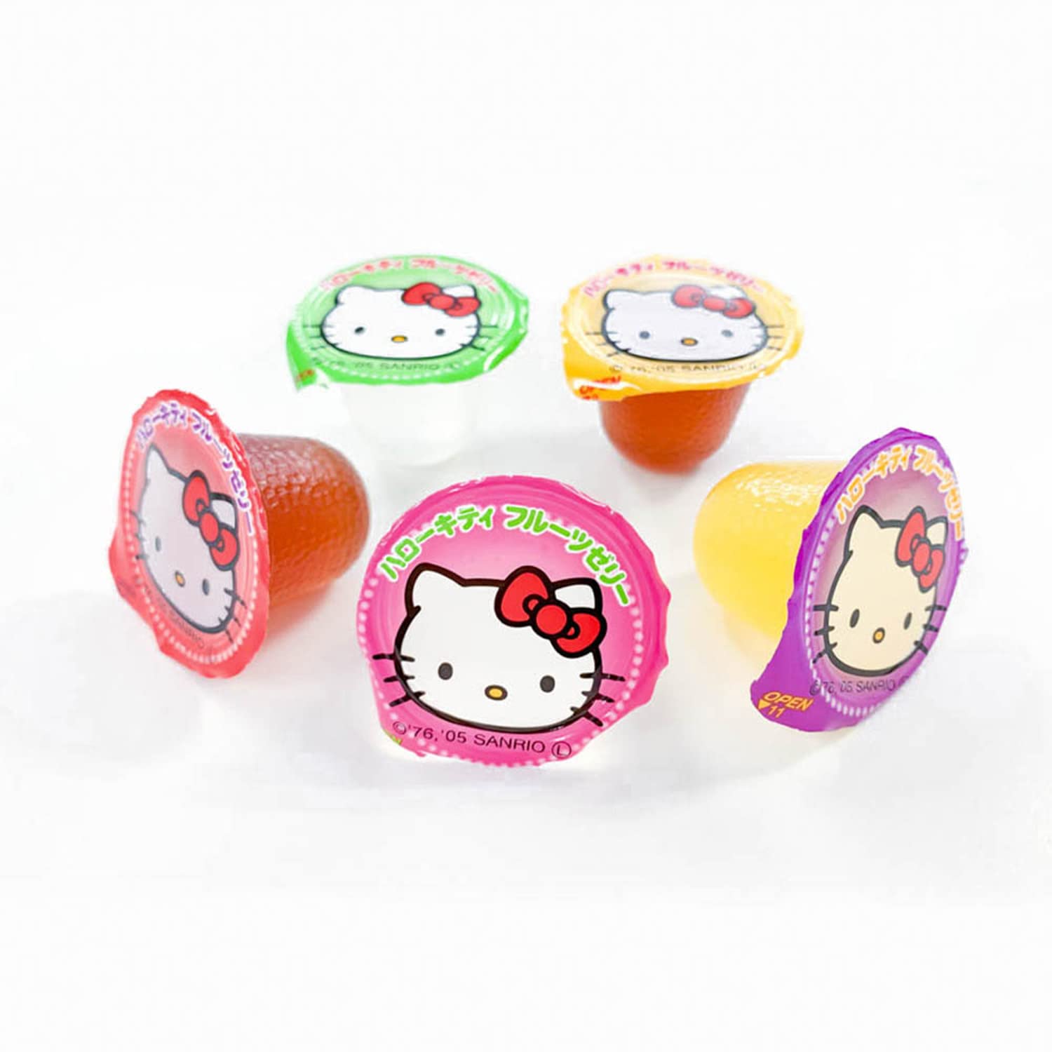 Takuma Foods Hello Kitty Fruit Jelly 265g (approx. 17 pieces)