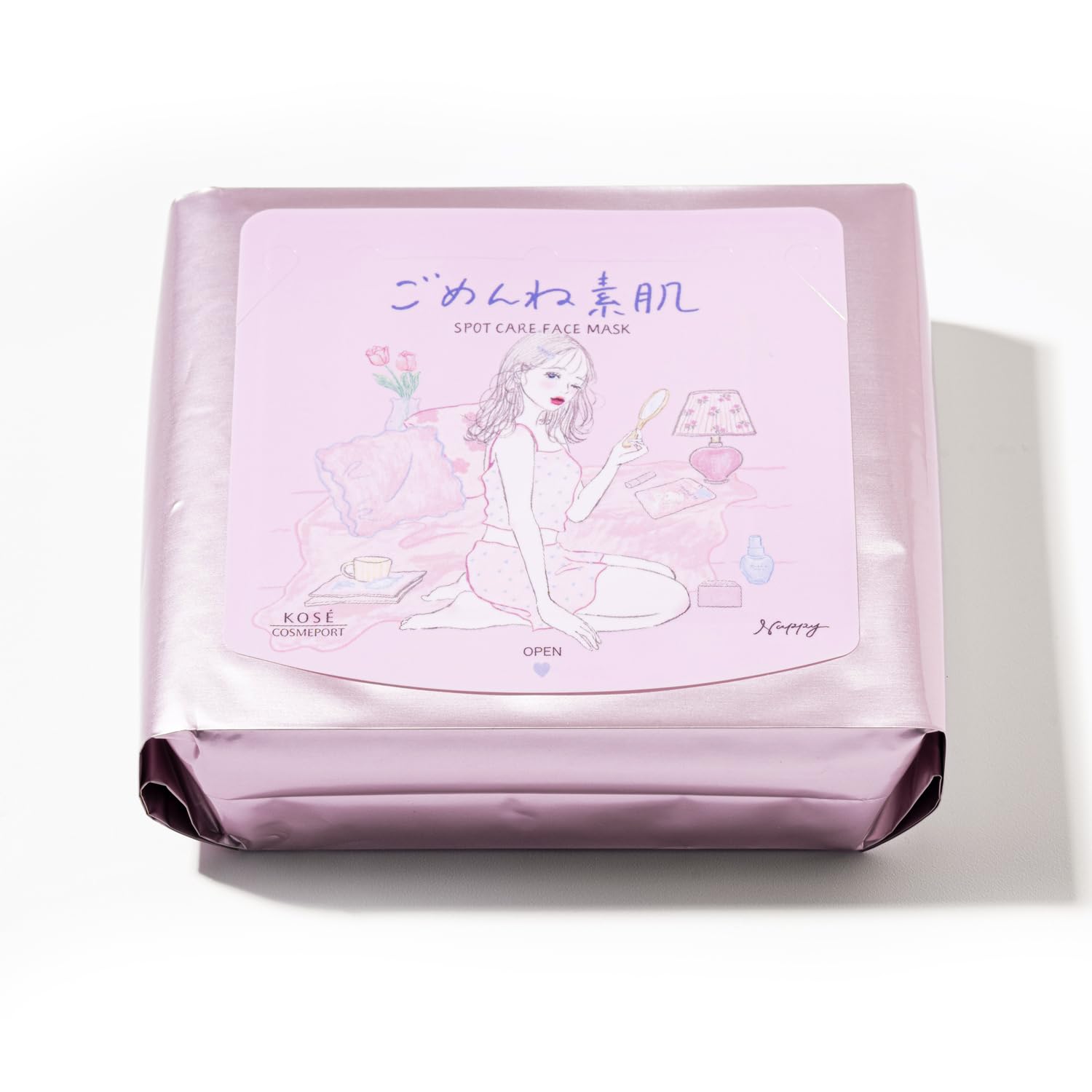 Clear Turn Gomenne Bare Skin Spot Care Mask Face Pack Hypoallergenic Sensitive Skin Face Mask Sheet Pack Sheet Mask kose Kose