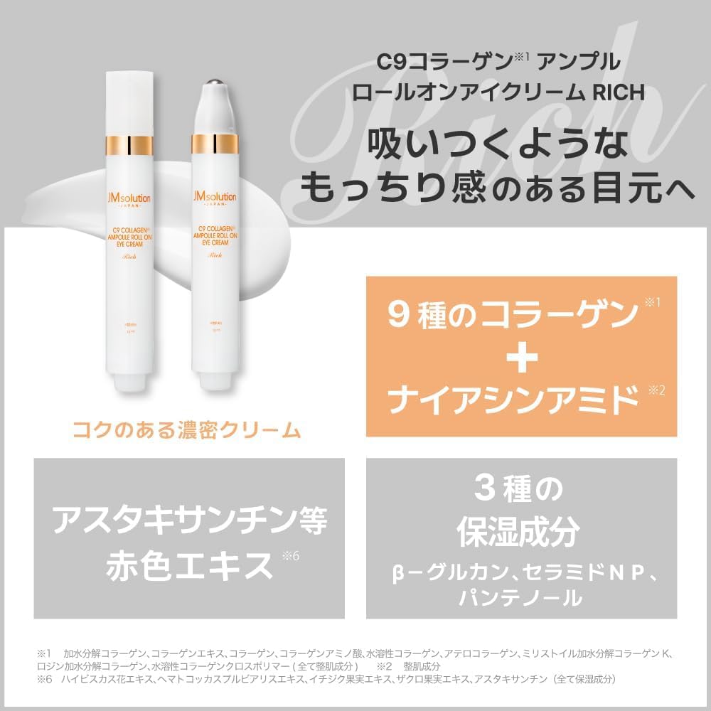 썬 스마일 JM솔루션 롤온 아이크림 15ml