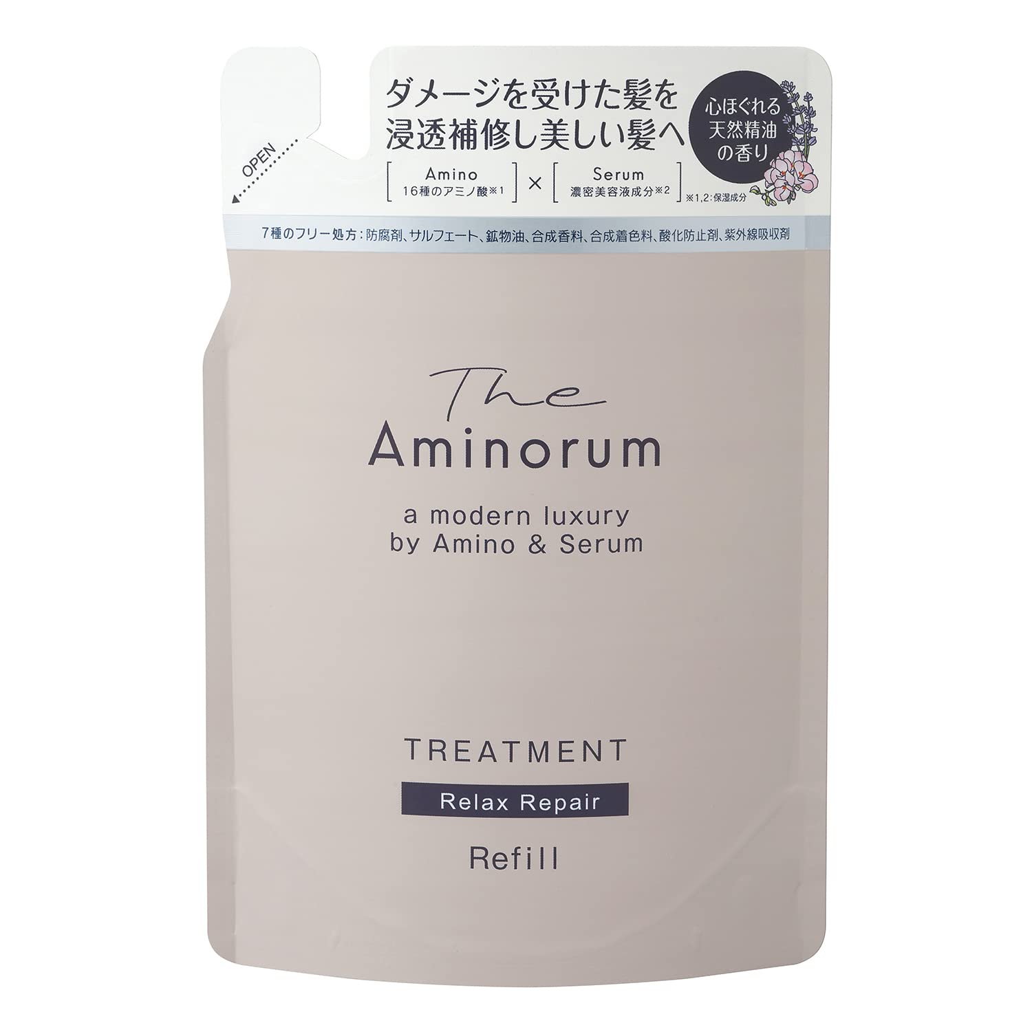 Kumano Yushi Di Aminorum TREATMENT Refill 350ml